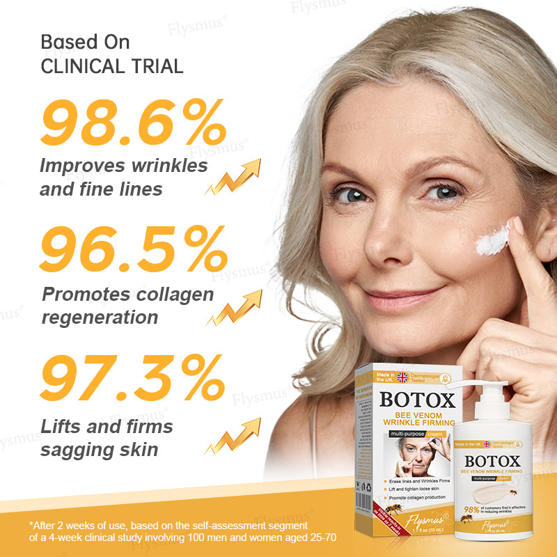 ✨Made and shipped from the UK👨⚕️ Flysmus® Botox Bee Venom Wrinkle Firming Multi-Purpose Cream