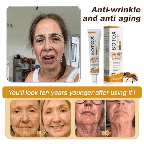 (✅MHRA Approved👩⚕️)-Furzero™ Botox Bee Venom Wrinkle Removal Cream-Last Day Promotion 70% OFF