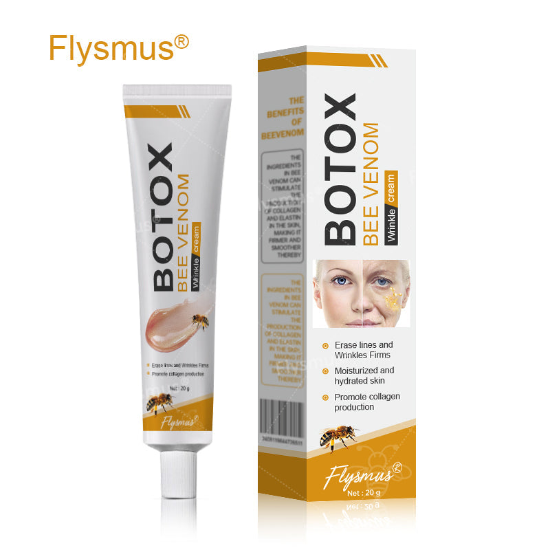 👨⚕️🌿Made and shipped from the UK✨Flysmus® Botox Bee Venom Wrinkle Removal Cream-Last Day Promotion 70% OFF