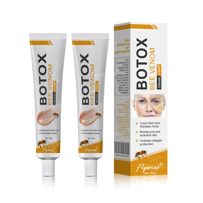 👨⚕️🌿Made and shipped from the UK✨Flysmus® Botox Bee Venom Wrinkle Removal Cream-Last Day Promotion 70% OFF