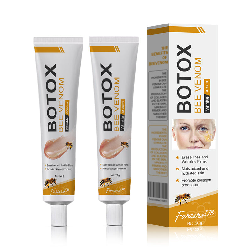(✅MHRA Approved👩⚕️)-Furzero™ Botox Bee Venom Wrinkle Removal Cream-Last Day Promotion 70% OFF