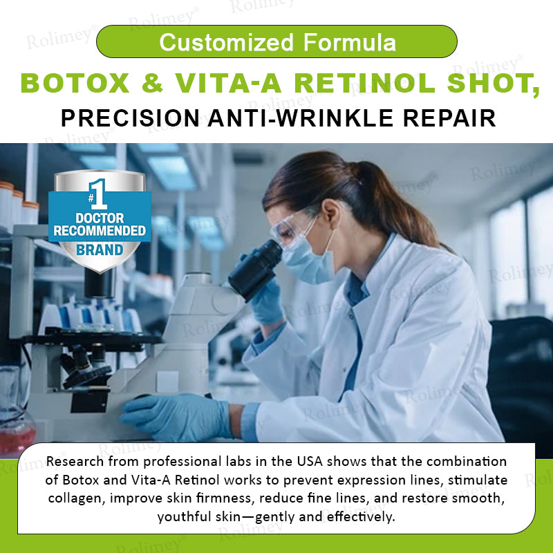 💎✅Made and shipped from the UK 💫Rolimey® Botox & Vita-A Retinol Shot Wrinkle-Lift Tightening cream - Last Day Promotion 70% OFF