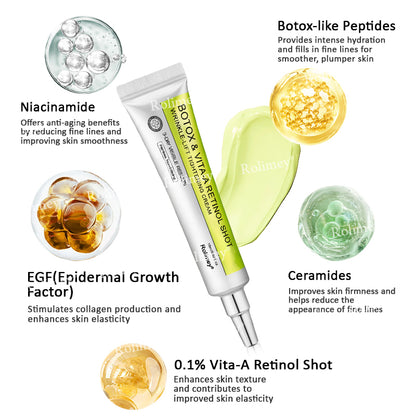 💎✅Made and shipped from the UK 💫Rolimey® Botox & Vita-A Retinol Shot Wrinkle-Lift Tightening cream - Last Day Promotion 70% OFF