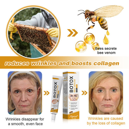 💎👨‍⚕️Made and shipped from the UK✨Flysmus® Botox Bee Venom Wrinkle Removal Cream-Last Day Promotion 70% OFF