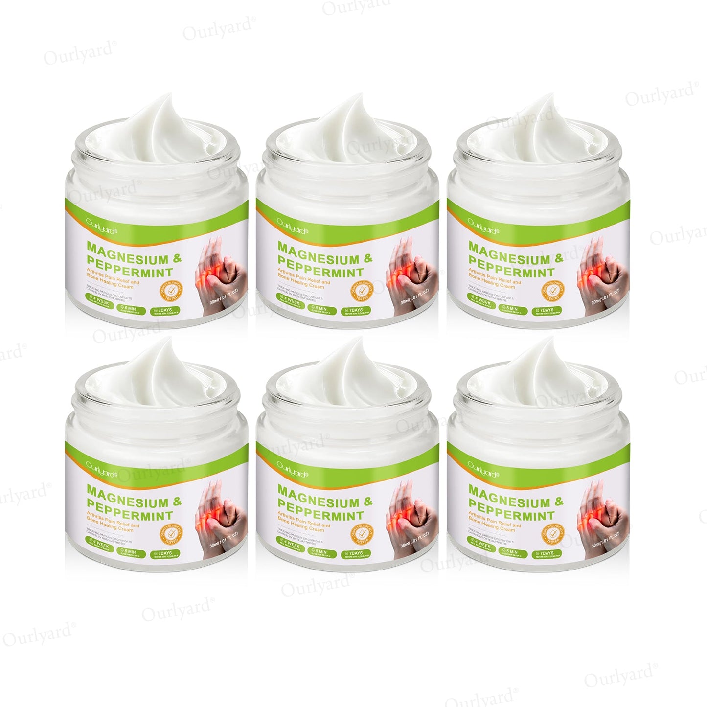 👨‍⚕️☘️Made and Shipped from the UK ✅Ourlyard® Magnesium & Peppermint Arthritis Pain Relief and Bone Healing Cream(✅Quick and lasting solution to arthritis, rheumatism, muscle spasms, sports injuries) 🔥LAST DAY 70% OFF