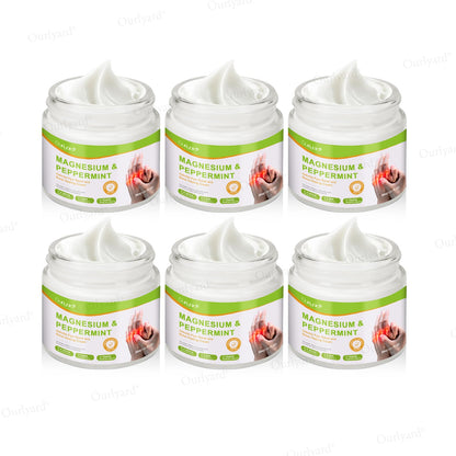 👨‍⚕️☘️Made and Shipped from the UK ✅Ourlyard® Magnesium & Peppermint Arthritis Pain Relief and Bone Healing Cream(✅Quick and lasting solution to arthritis, rheumatism, muscle spasms, sports injuries) 🔥LAST DAY 70% OFF