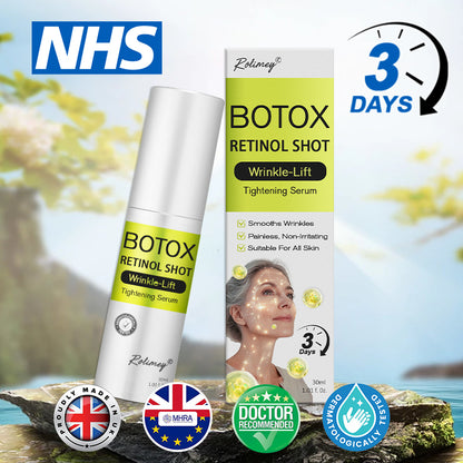 ✅👨‍⚕️✨Made and shipped from the UK 💫Rolimey® Botox & Vita-A Retinol Shot Wrinkle-Lift Tightening Serum - Last Day Promotion 70% OFF