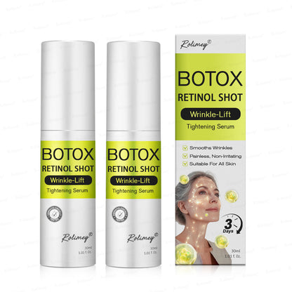 ✅👨‍⚕️✨Made and shipped from the UK 💫Rolimey® Botox & Vita-A Retinol Shot Wrinkle-Lift Tightening Serum - Last Day Promotion 70% OFF